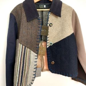 Unique, Vintage Wool Jacket by BaaBaazuzu